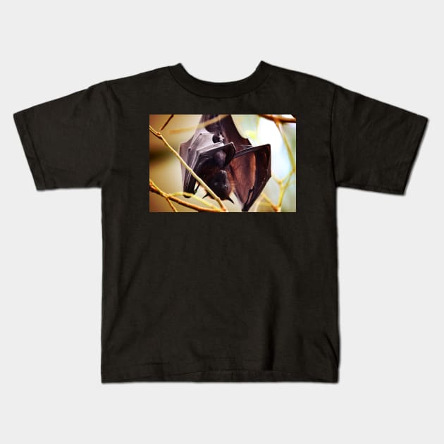 bat Kids T-Shirt by hottehue